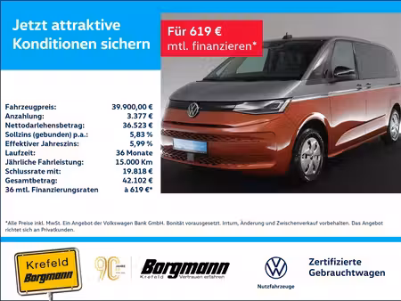 Volkswagen Multivan 1.4 TSI 136