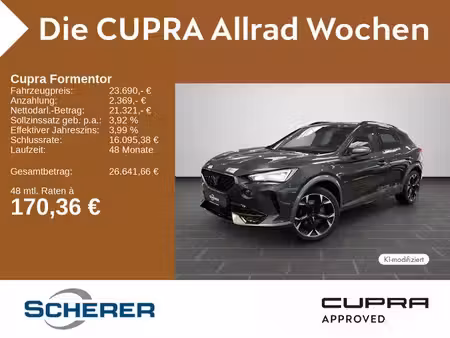 Cupra Formentor VZ 2.0 TSI 310 4x4