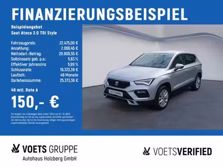 Seat Ateca 2.0 TSI 150 Style
