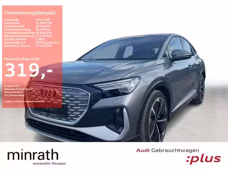 Audi Q4 Sportback E-Tron 50 299 S line quattro