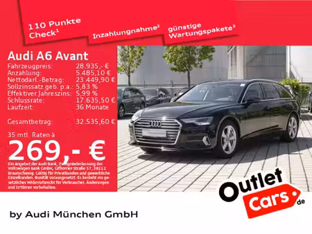 Audi A6 50 TFSI E 2.0 299 quattro