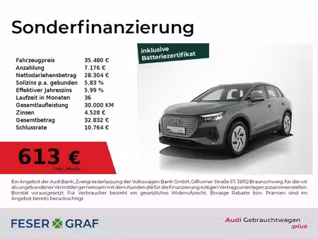 Audi Q4 e-tron 35 170 quattro