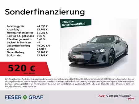 Audi e-tron GT 476 quattro
