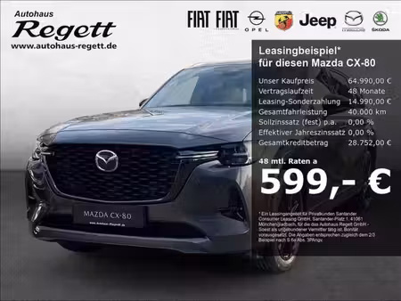 Mazda CX-80 Skyactiv D 3.3 254 Homura Plus 4x4