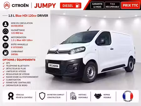 Citroën Jumpy 1.5 HDi 120