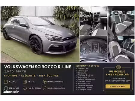 Volkswagen Scirocco 2.0 TDI 140