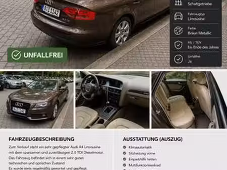 Audi A4 2.0 TDI 143