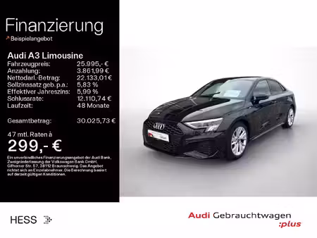 Audi A3 2.0 TDI 150 S line