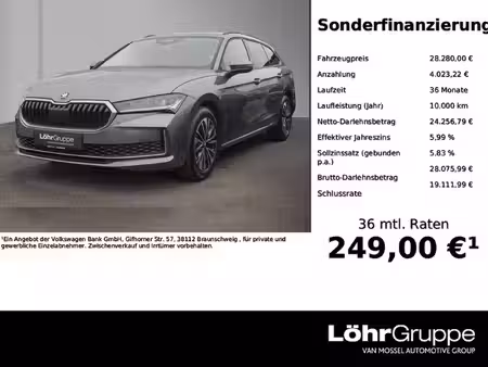 Škoda Superb 1.5 TSI 150