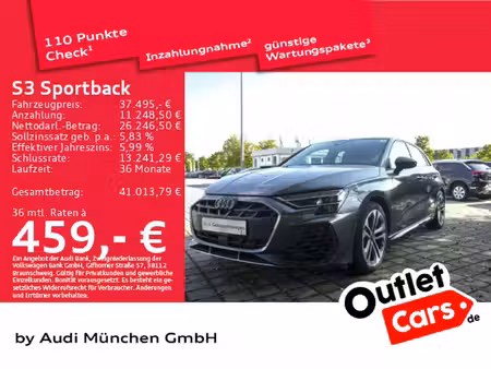 Audi A3 S3 2.0 TDI 150