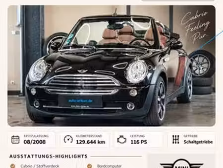 Mini Cabrio Cooper S 1.6