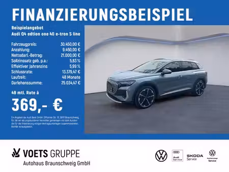 Audi Q4 e-tron 40 204 S line