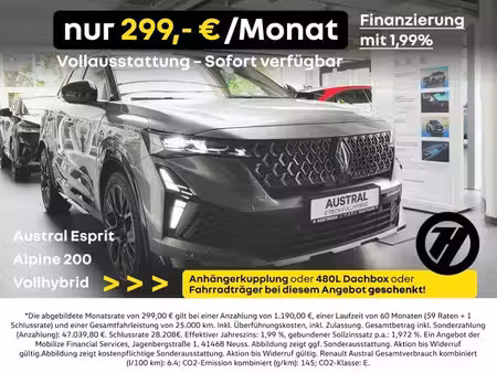 Renault Austral 1.2 200 Esprit Alpine