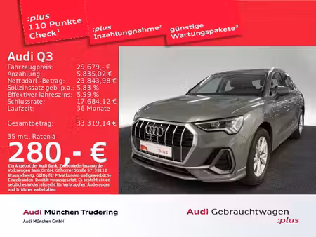 Audi Q3 35 TFSI 1.5 150 S line