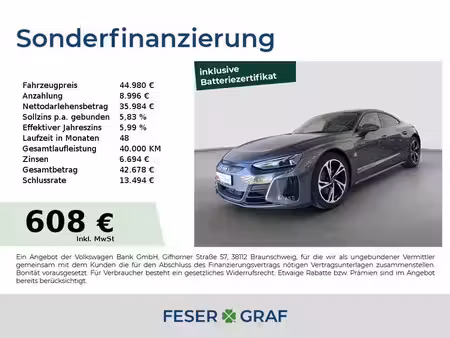 Audi e-tron GT 476 quattro