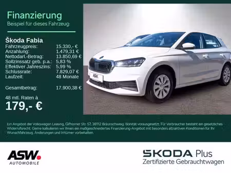 Škoda Fabia 1.0 TSI 110 Ambition