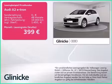 Audi A2 E-Tron 170