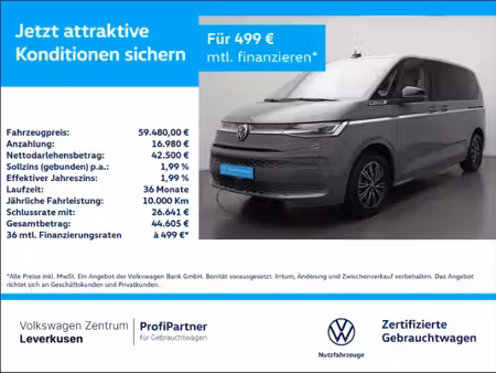 Volkswagen Multivan Style 4Motion