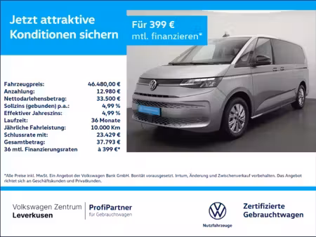 Volkswagen Multivan 2.0 TDI 150