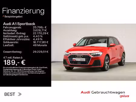 Audi A1 30 TFSI 1.0 TFSI 116