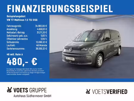 Volkswagen Multivan 1.4 TSI 136 Base