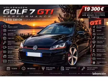 Volkswagen Golf GTI 2.0 TFSI 230