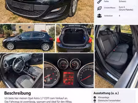 Opel Astra 1.6 100 Exklusiv