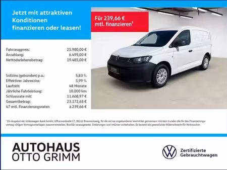 Volkswagen Caddy 2.0 TDI 102