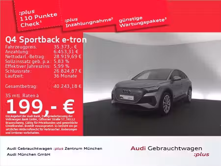 Audi Q4 Sportback E-Tron 40 204