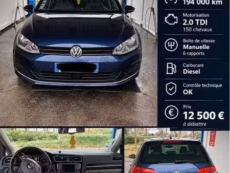 Volkswagen Golf 2.0 TDI 150