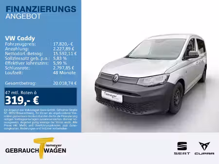 Volkswagen Caddy 1.5 TSI 102