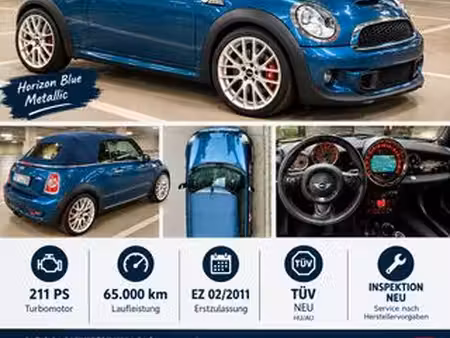 Mini Cabrio John Cooper Works 1.6 211