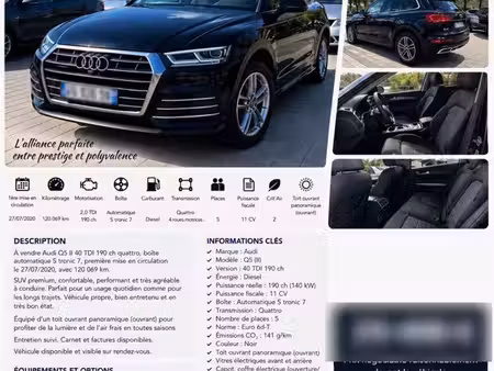 Audi Q5 40 TDI 2.0 TDI 190 quattro