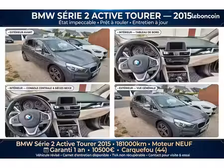 BMW Série 2 218d 2.0 150