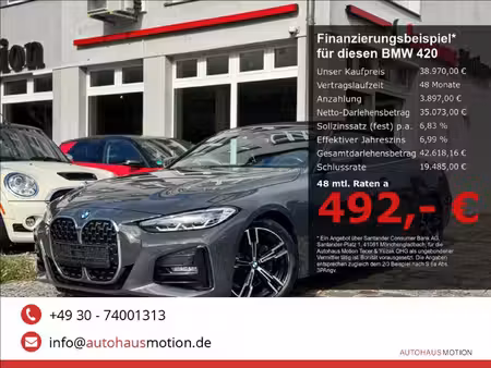 BMW Série 4 420d 2.0 190 M Sport