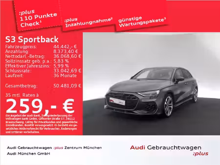 Audi A3 S3 2.0 TDI 150