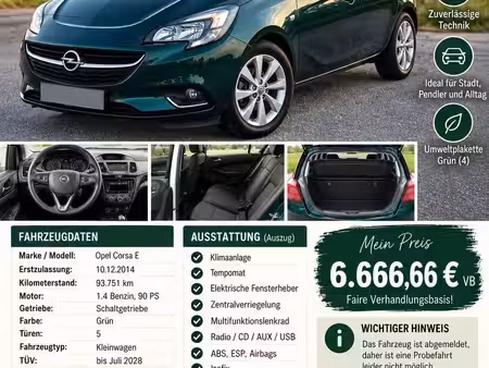 Opel Corsa 1.4 90 Innovation