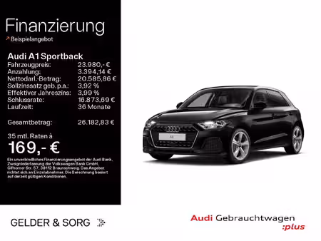 Audi A1 30 TFSI 1.0 TFSI 116