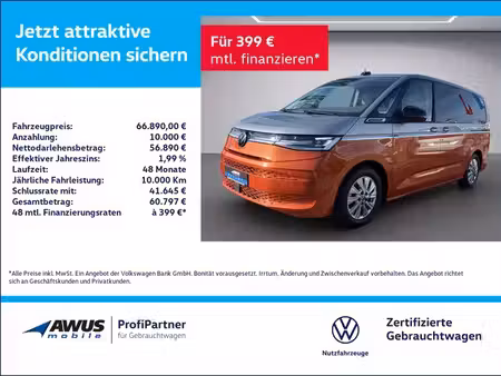 Volkswagen Multivan 2.0 TDI 150 Sound