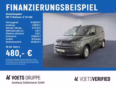 Volkswagen Multivan 1.4 TSI 136