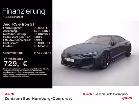 Audi e-tron GT RS quattro