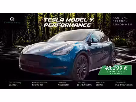 Tesla Model Y Performance 4x4
