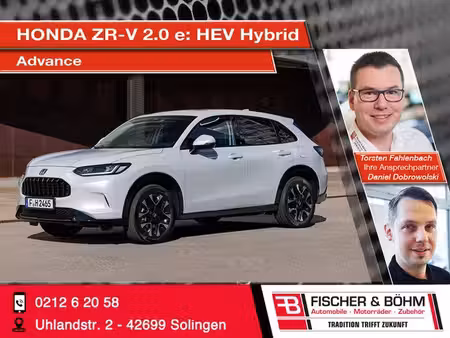 Honda ZR-V 2.0 184 Advance