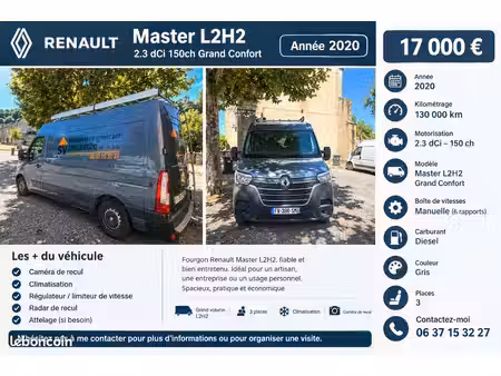Renault Master 2.3 dCi 145