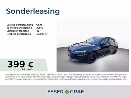 Audi A3 1.5 TFSI 150 S line