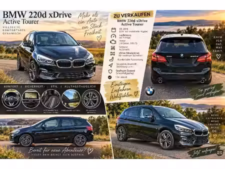 BMW Série 2 220d 2.0 190 xDrive