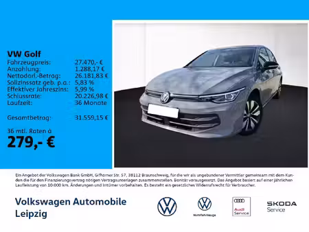 Volkswagen Golf 1.5 TSI 110