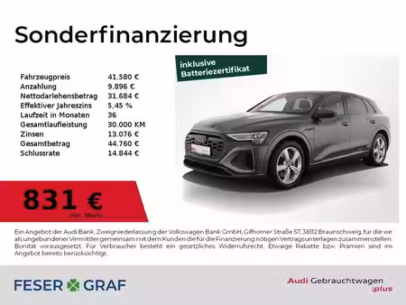 Audi Q8 50 340 S line quattro