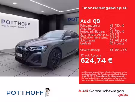 Audi Q8 55 408 S line quattro