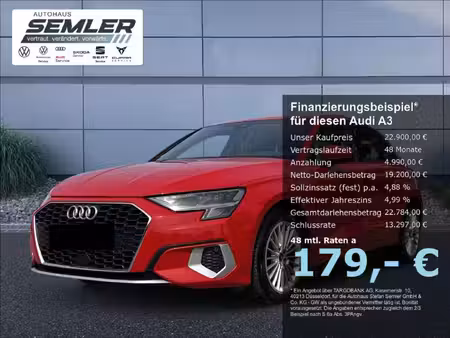 Audi A3 30 TFSI 1.0 TFSI 110